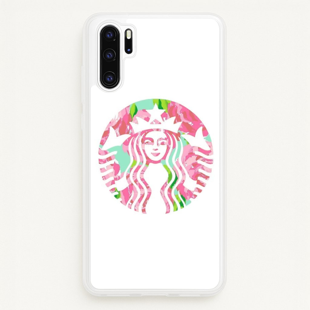 Pink Coffee Logo - Coffee Phone Case for Huawei P30 Pro