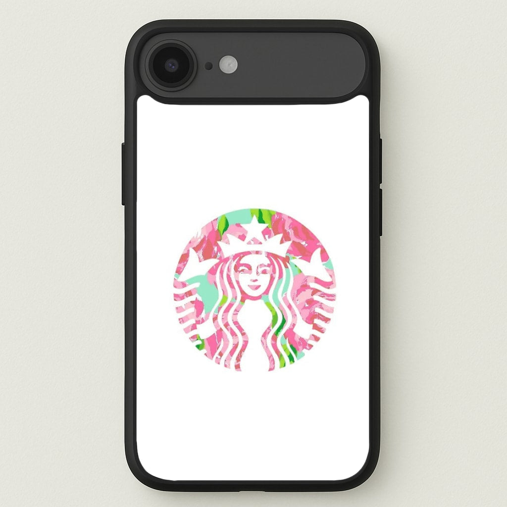 Pink Coffee Logo Phone Case for iPhone 17 Air