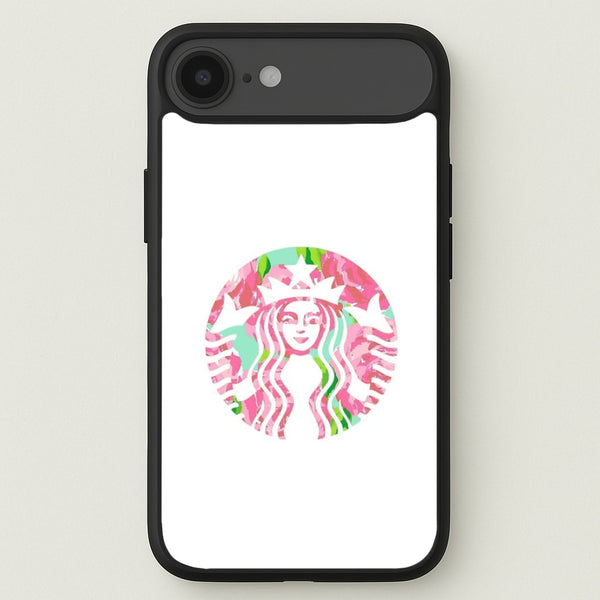Pink Coffee Logo Phone Case for iPhone 17 Air