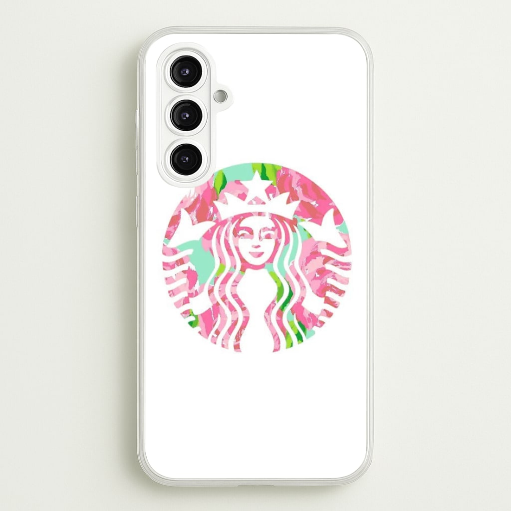 Pink Coffee Logo - Coffee Phone Case for Galaxy A16