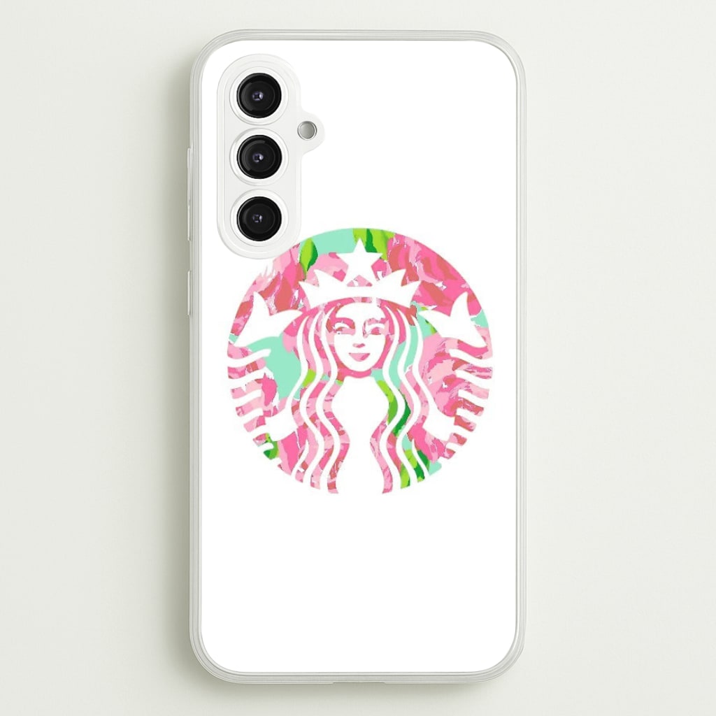 Pink Coffee Logo - Coffee Phone Case for Galaxy S23FE