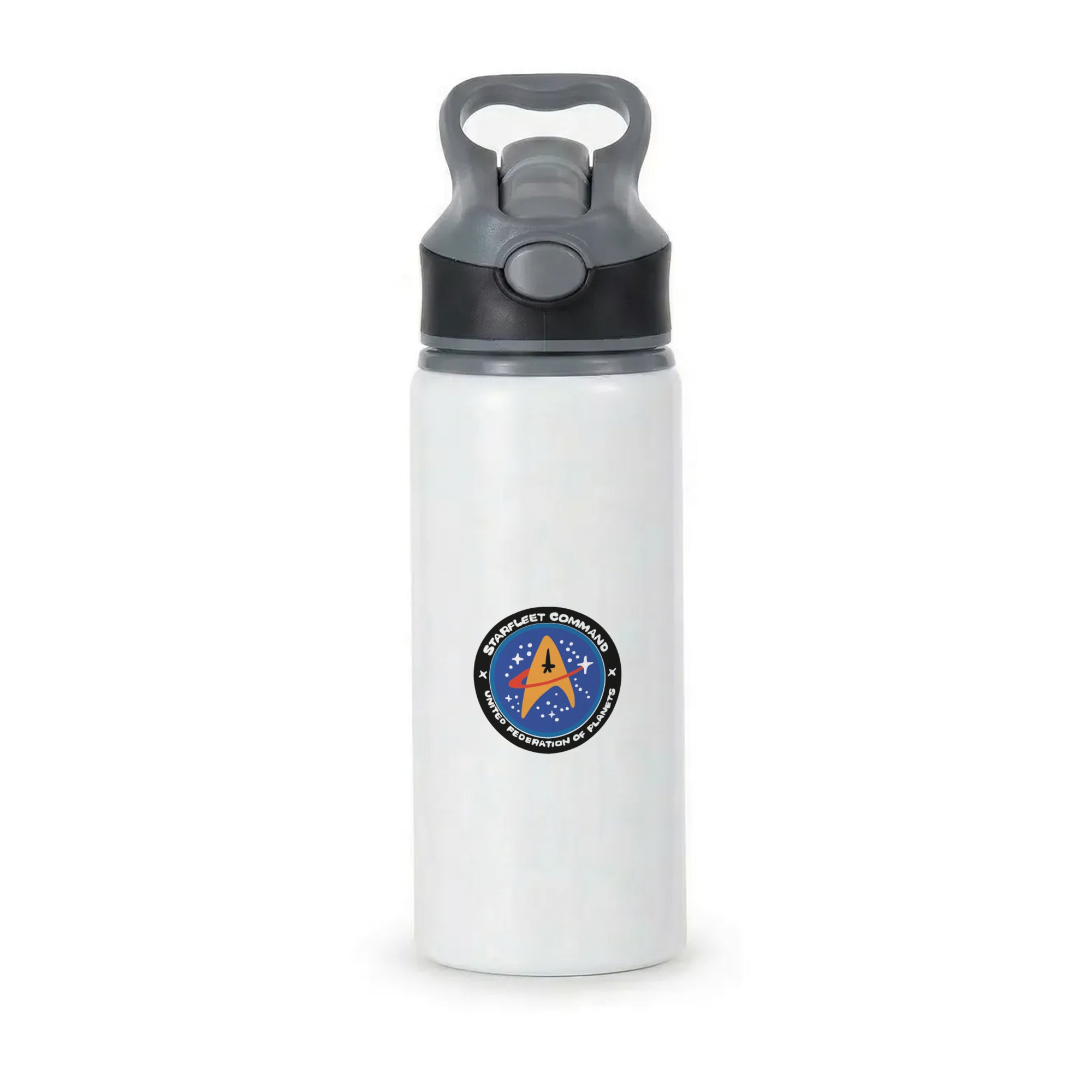 Starfleet command Active Water Bottle - Black