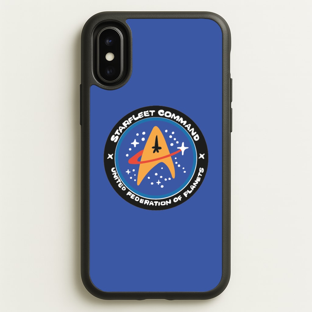 Starfleet command - Star Trek Phone Case for iPhone X / XS