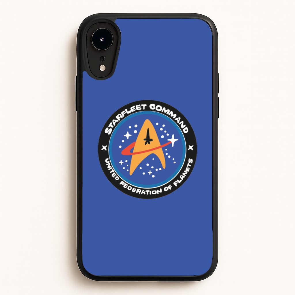 Starfleet command - Star Trek Phone Case for iPhone XR