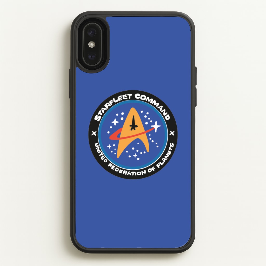 Starfleet command - Star Trek Phone Case for iPhone XS Max