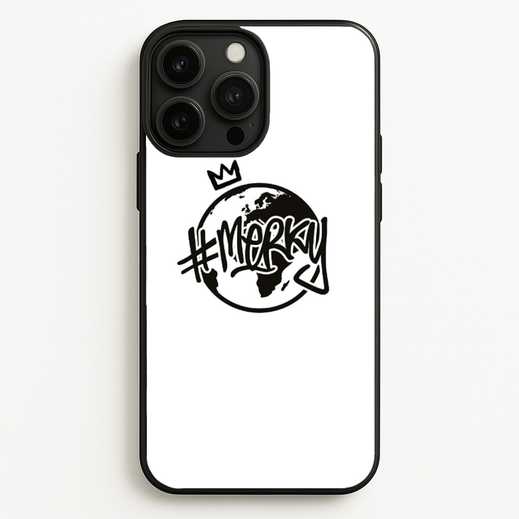 Hashtag Merky Globe - Stormzy Phone Case for iPhone 13 Pro Max