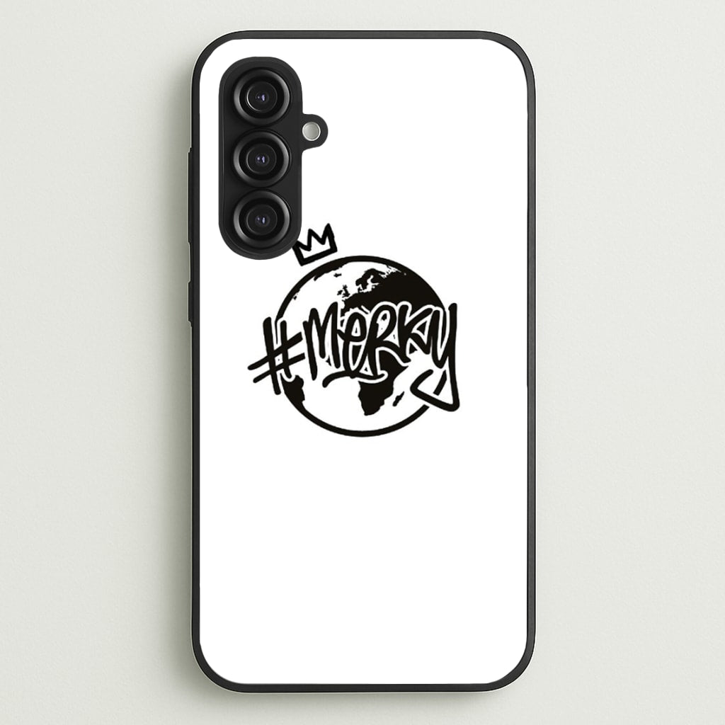 Hashtag Merky Globe - Stormzy Phone Case for Galaxy S23FE