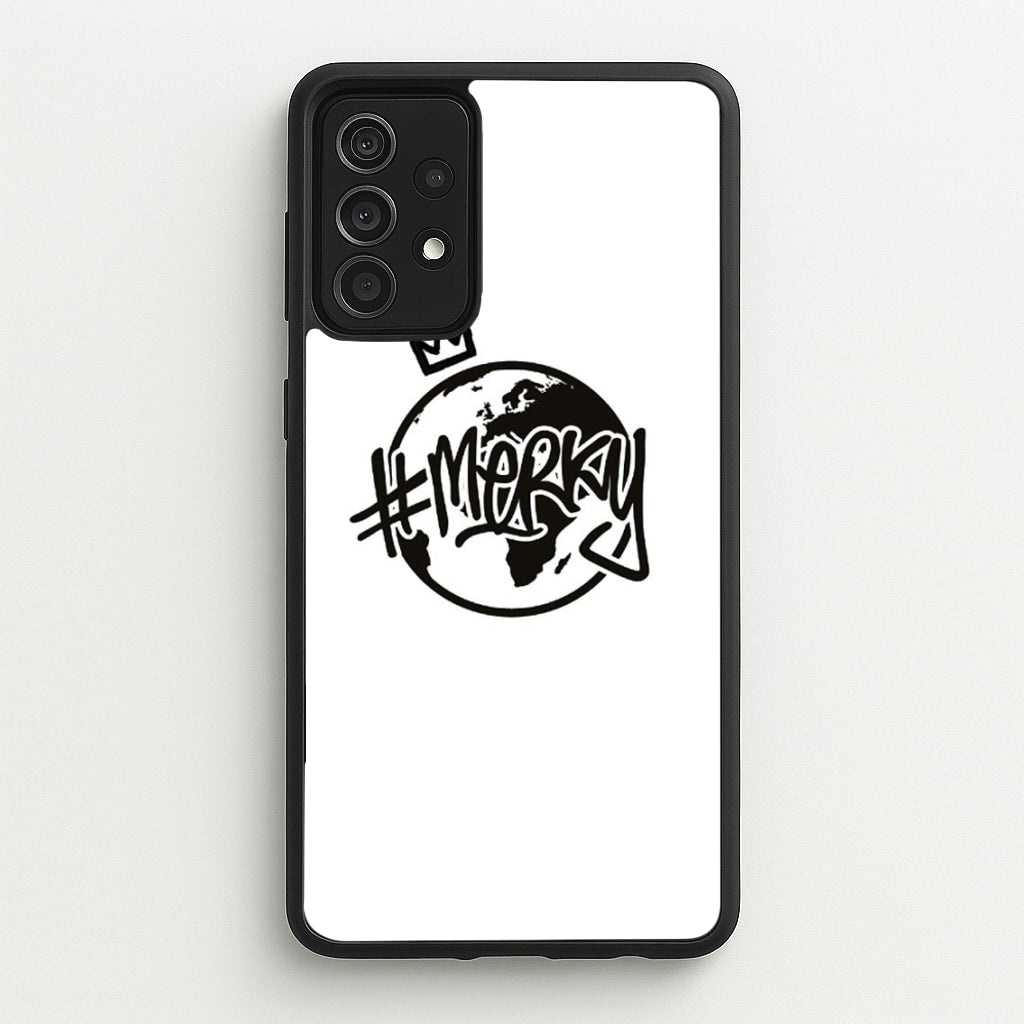 Hashtag Merky Globe - Stormzy Phone Case for Galaxy A52 / A52s