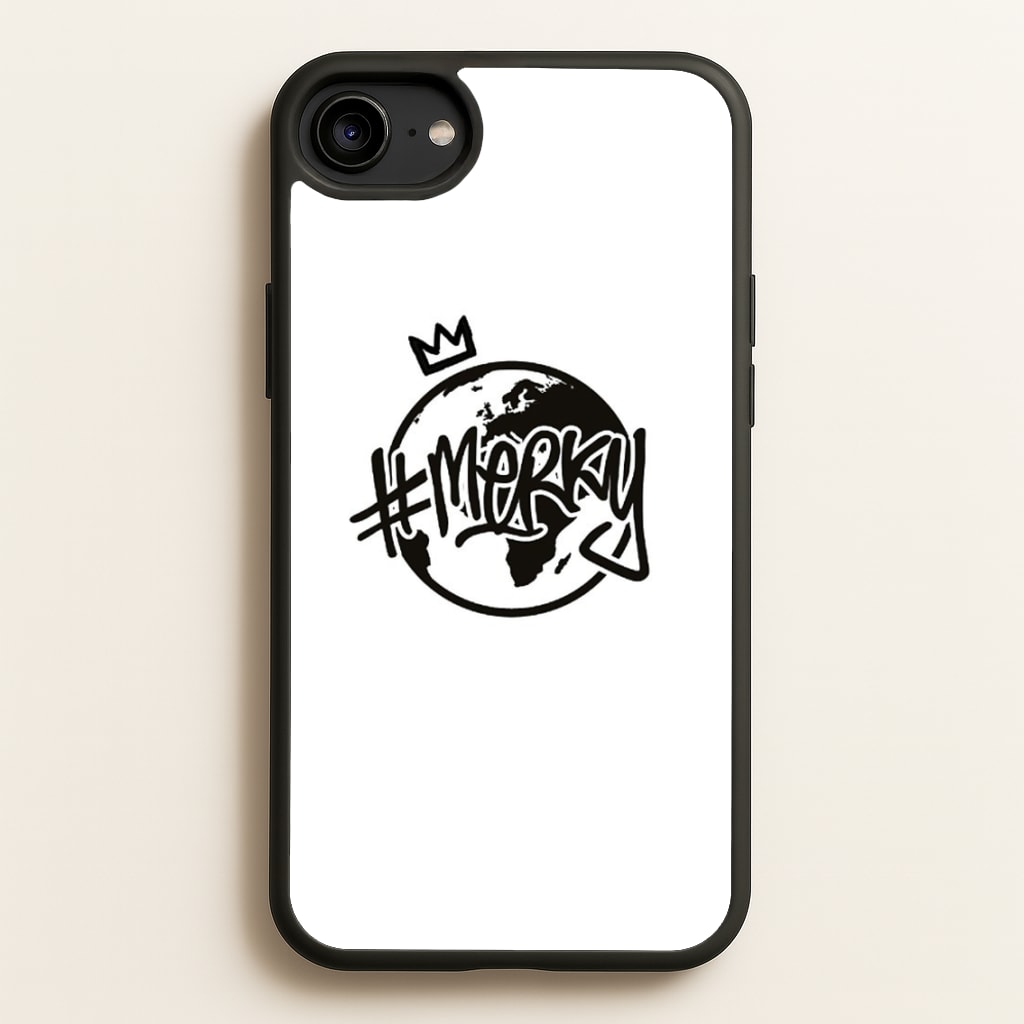 Hashtag Merky Globe - Stormzy Phone Case for iPhone 6 / 7 / 8 / SE