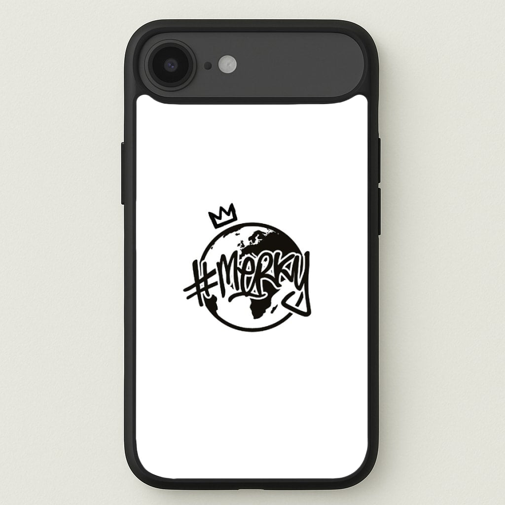 Hashtag Merky Globe Phone Case for iPhone 17 Air