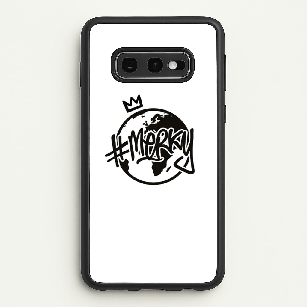 Hashtag Merky Globe - Stormzy Phone Case for Galaxy S10e
