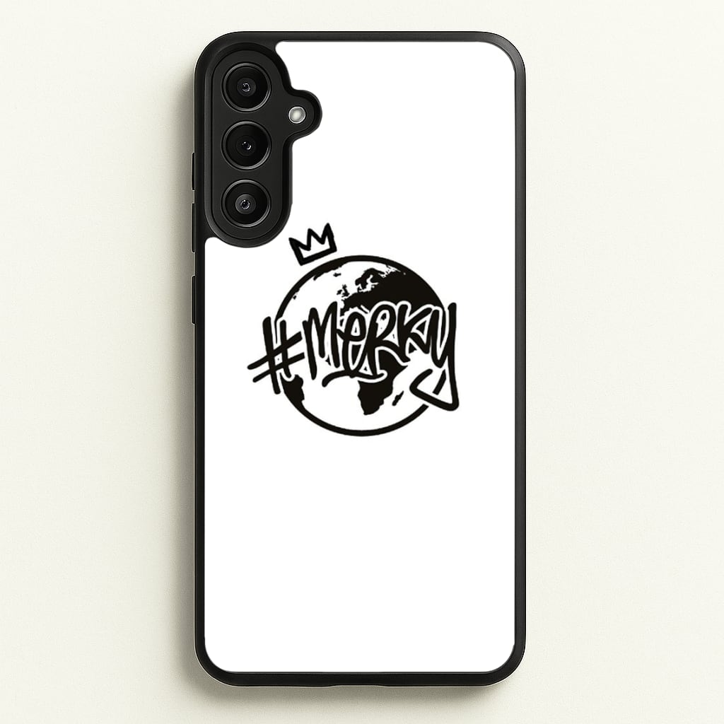 Hashtag Merky Globe - Stormzy Phone Case for Galaxy A36