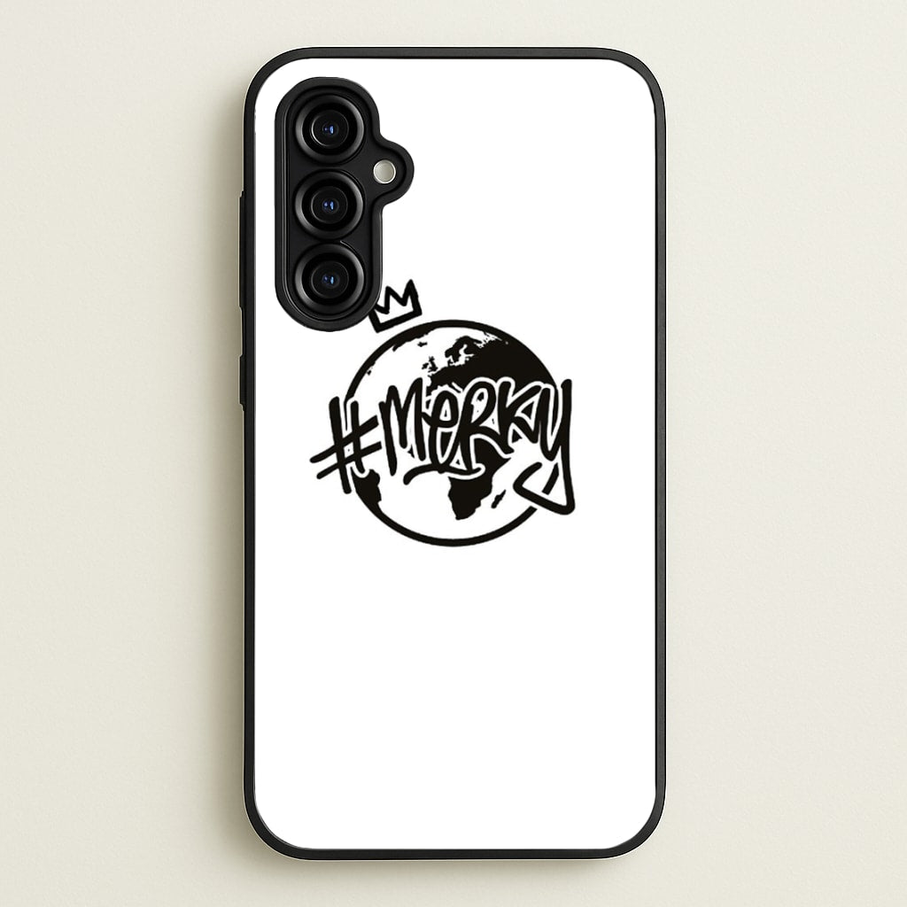 Hashtag Merky Globe - Stormzy Phone Case for Galaxy A54