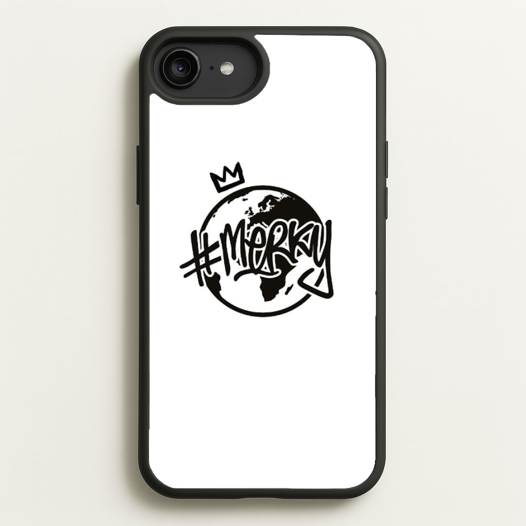Hashtag Merky Globe - Stormzy Phone Case for iPhone 6 Plus / 7 Plus / 8 Plus