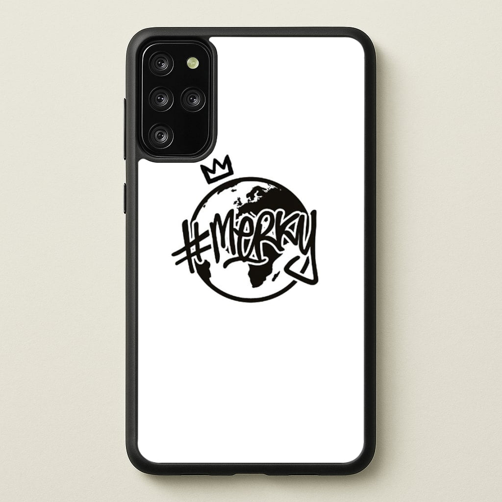 Hashtag Merky Globe - Stormzy Phone Case for Galaxy S20 Plus