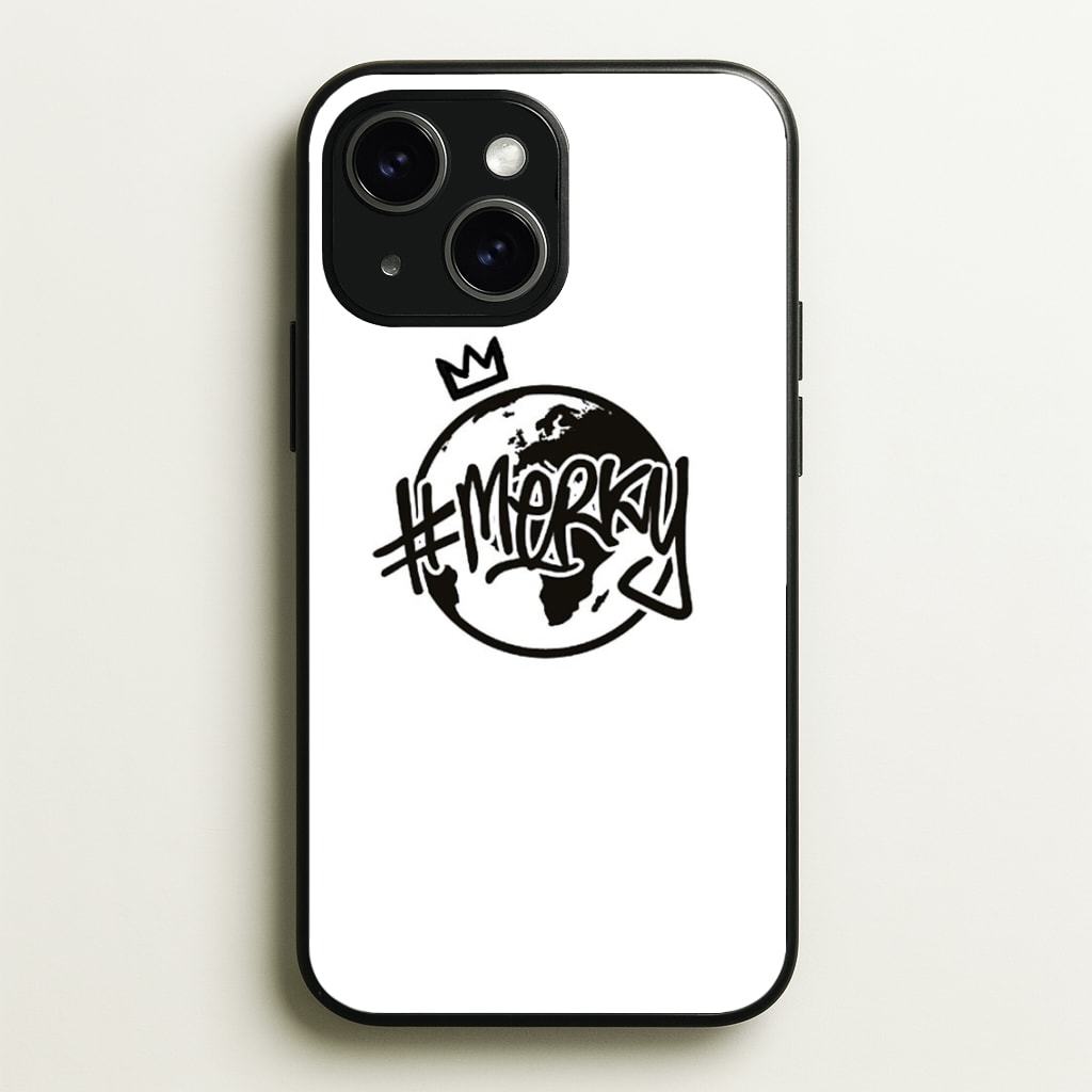 Hashtag Merky Globe - Stormzy Phone Case for iPhone 15 Plus