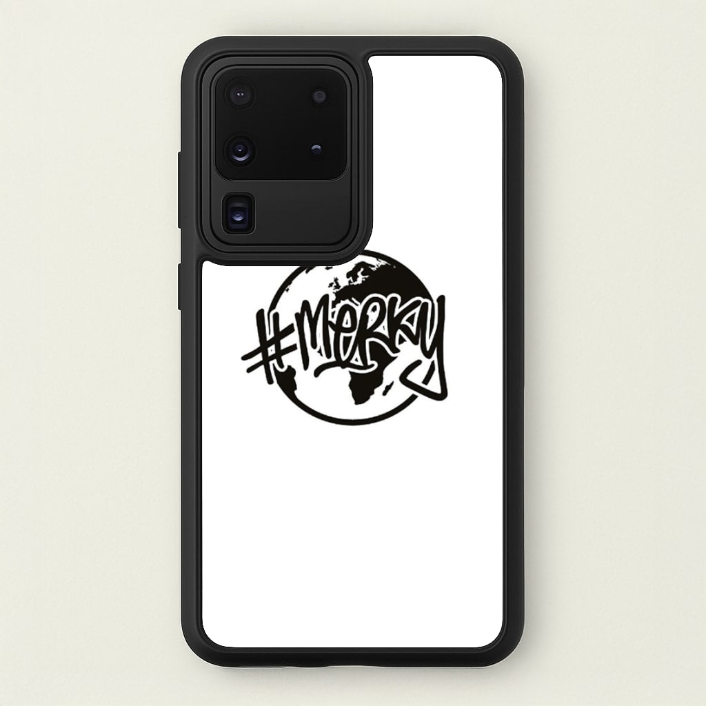 Hashtag Merky Globe - Stormzy Phone Case for Galaxy S20 Ultra