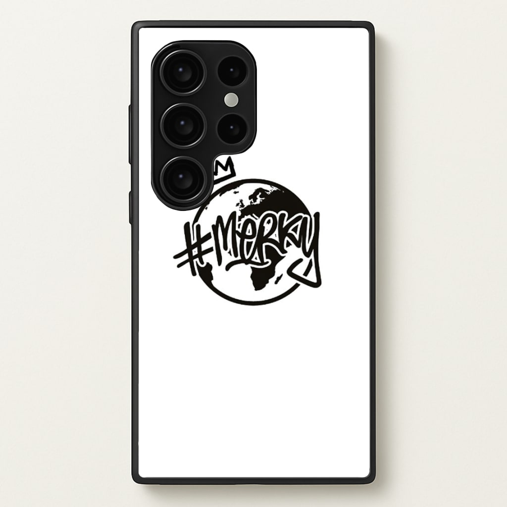 Hashtag Merky Globe - Stormzy Phone Case for Galaxy S24 Ultra