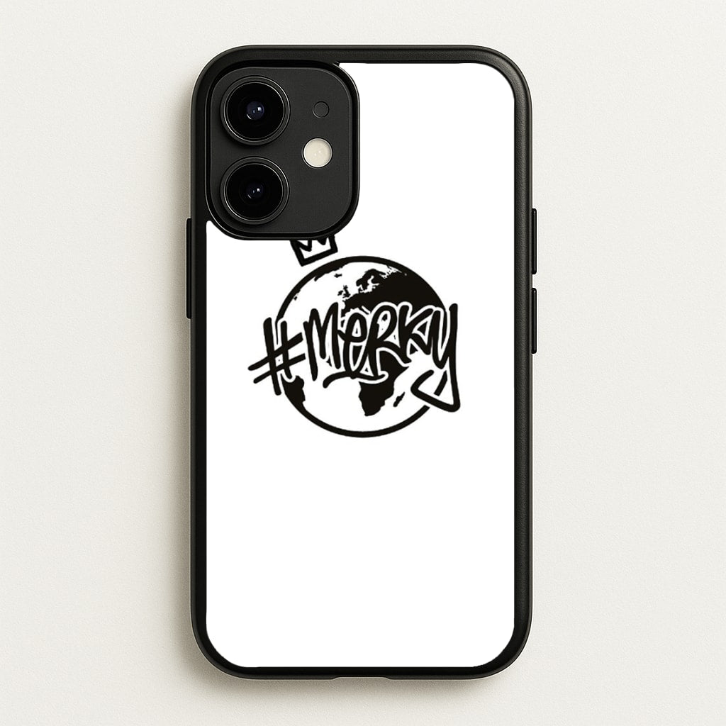 Hashtag Merky Globe - Stormzy Phone Case for iPhone 12 Mini