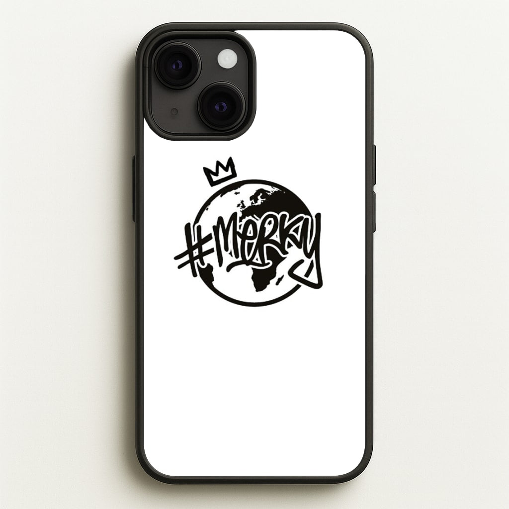 Hashtag Merky Globe - Stormzy Phone Case for iPhone 13