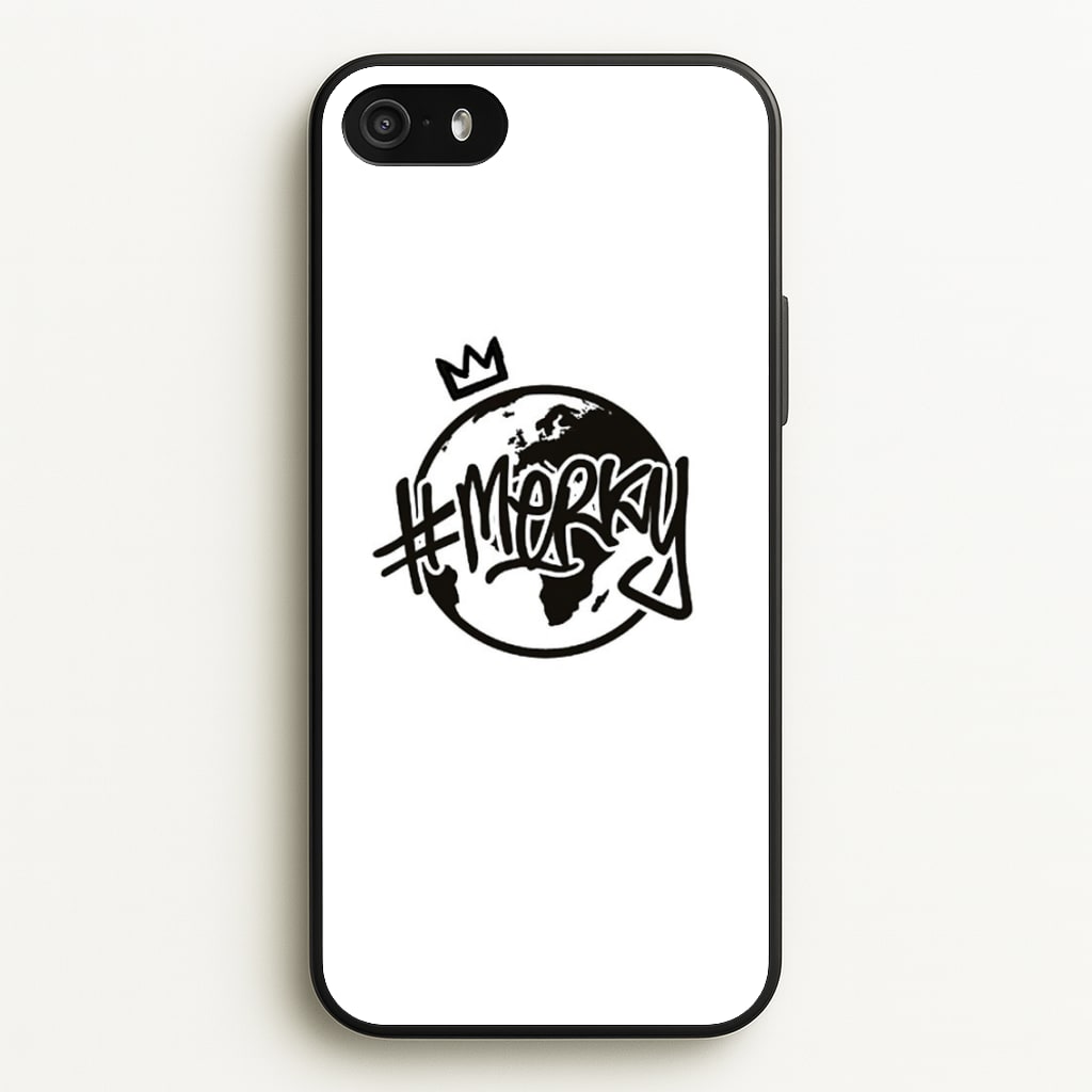 Hashtag Merky Globe - Stormzy Phone Case for iPhone 5 / 5s / SE 2016