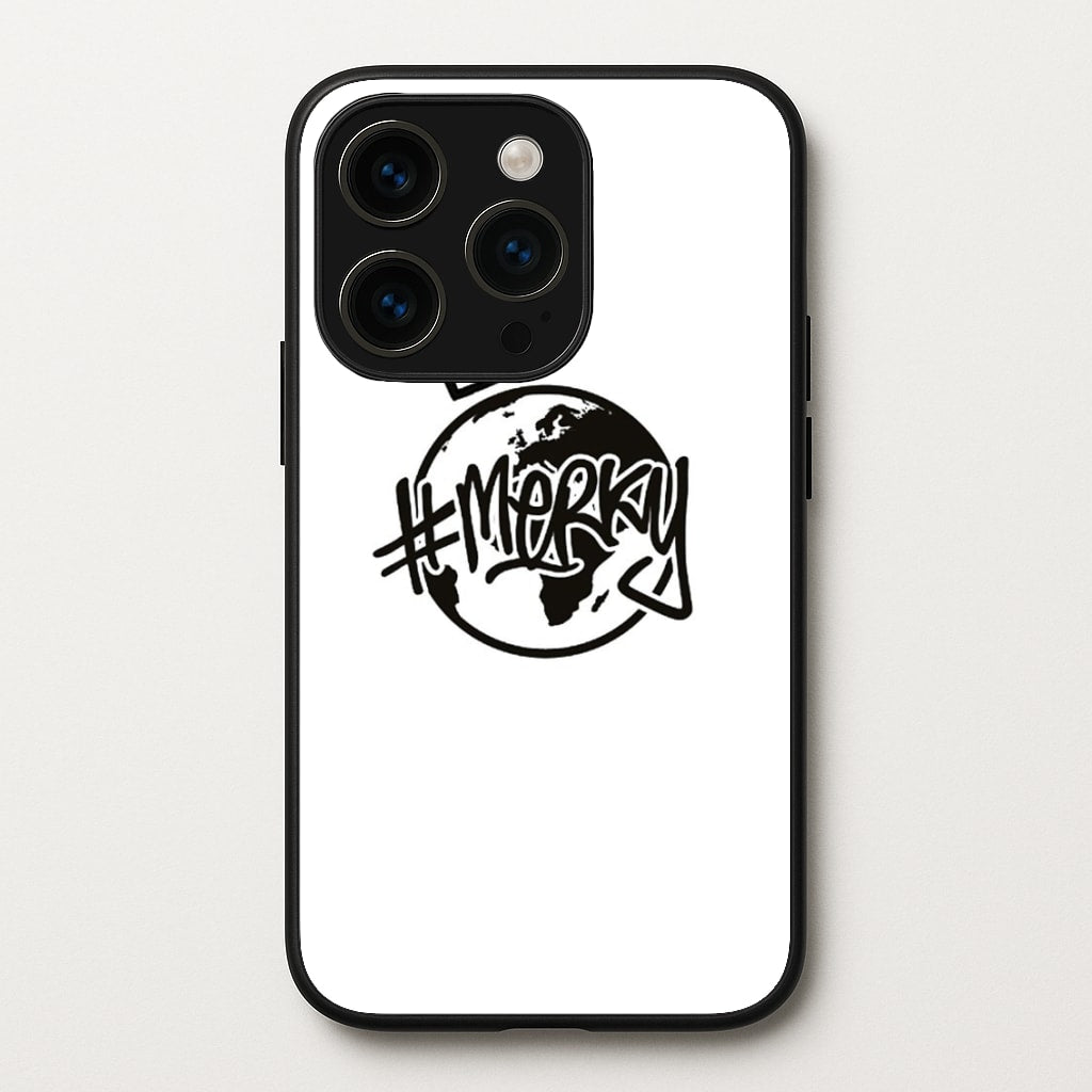 Hashtag Merky Globe - Stormzy Phone Case for iPhone 14 Pro Max