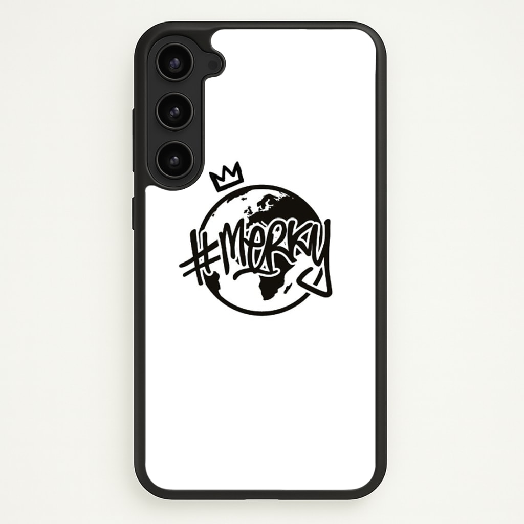 Hashtag Merky Globe - Stormzy Phone Case for Galaxy S23 Plus