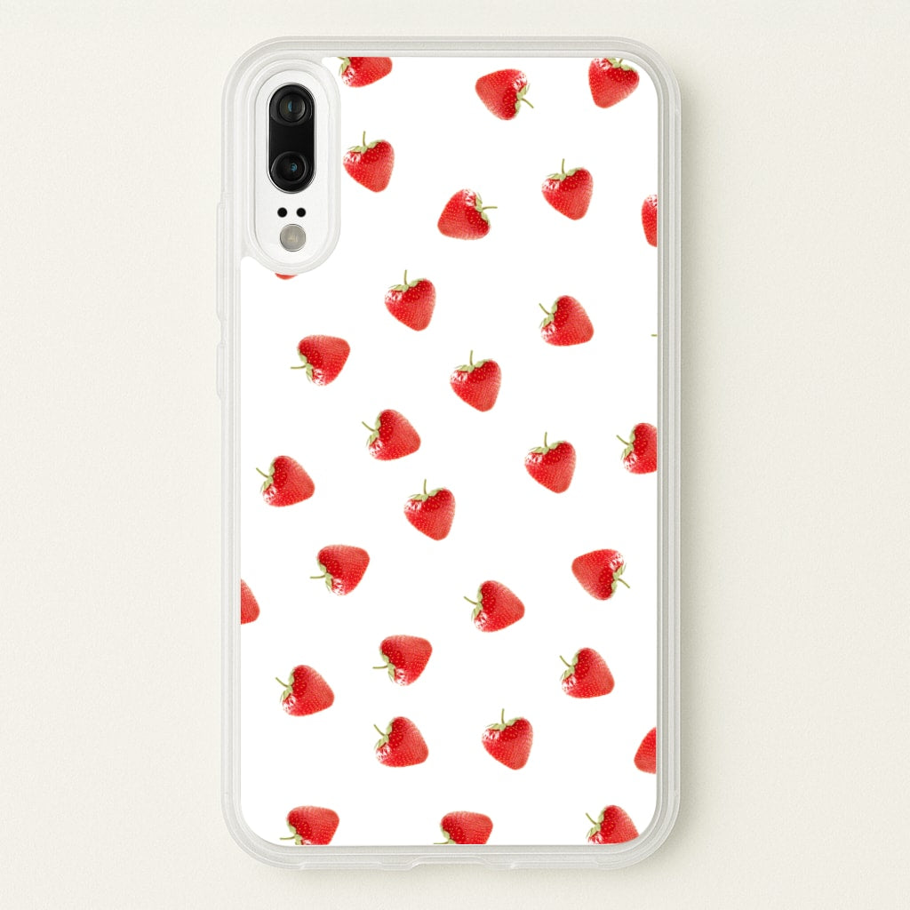 Strawberry Pattern - Phone Case for Huawei P20