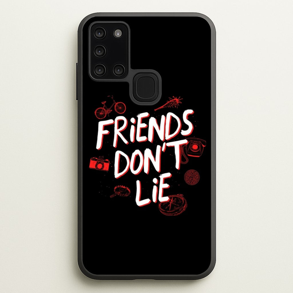 Friends Don't Lie - Friends Phone Case for Galaxy A21s