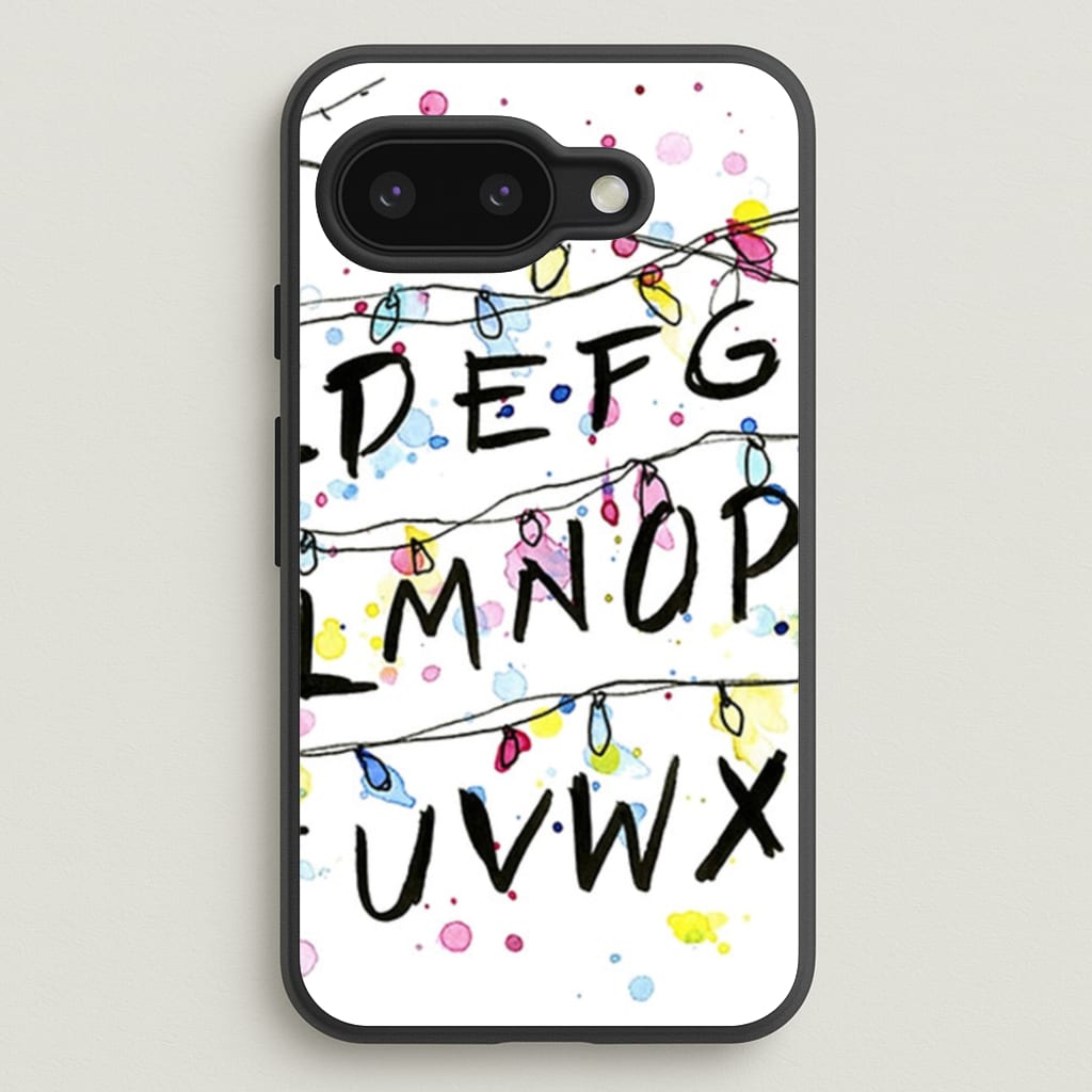 Stranger Wall Lights - Stranger Things Phone Case for Google Pixel 9a