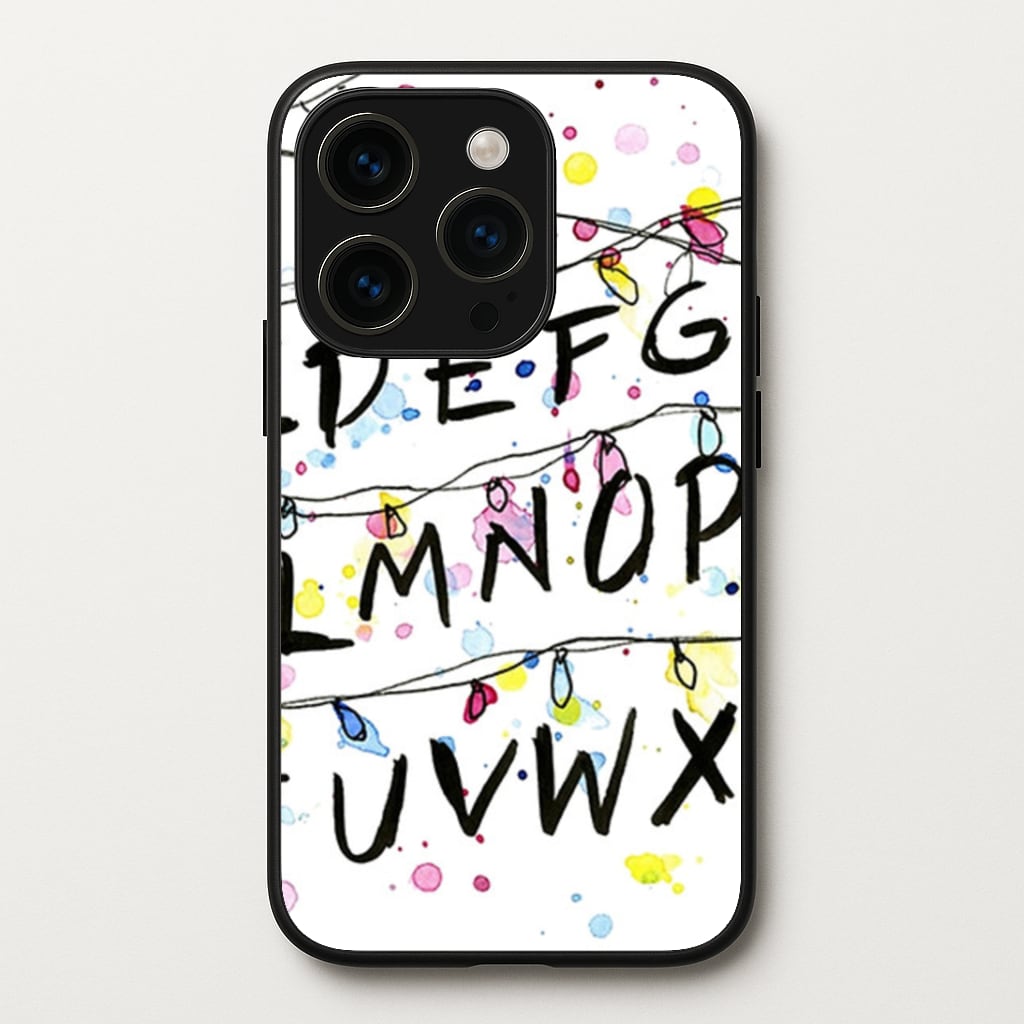 Stranger Wall Lights - Stranger Things Phone Case for iPhone 14 Pro Max