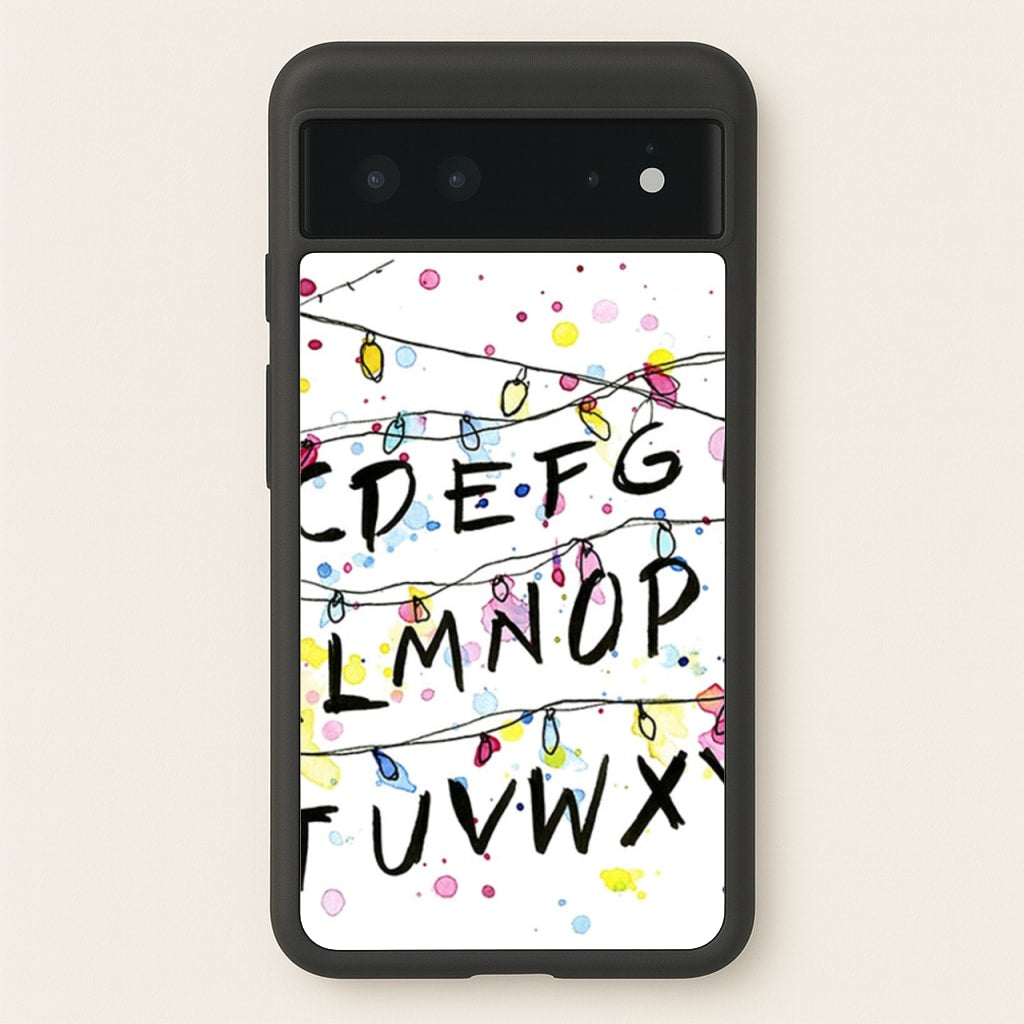 Stranger Wall Lights - Stranger Things Phone Case for Google Pixel 6