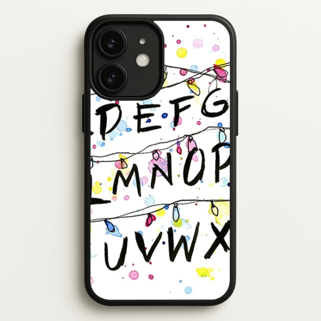 Stranger Wall Lights - Stranger Things Phone Case for iPhone 11