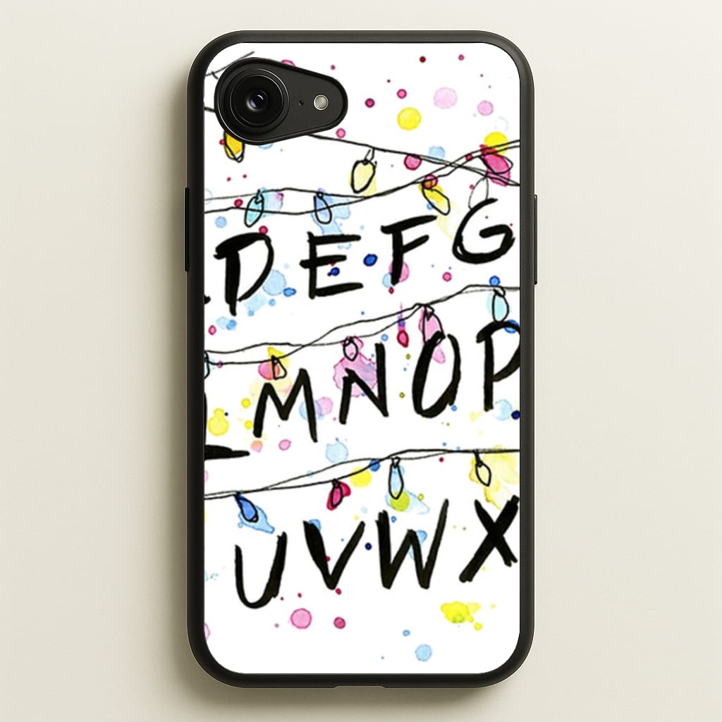 Stranger Wall Lights - Stranger Things Phone Case for iPhone 16e
