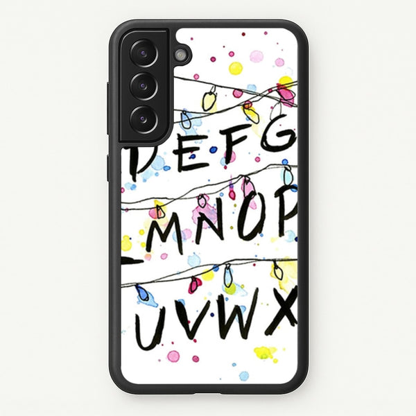 Stranger Wall Lights - Stranger Things Phone Case for Galaxy S22 Plus