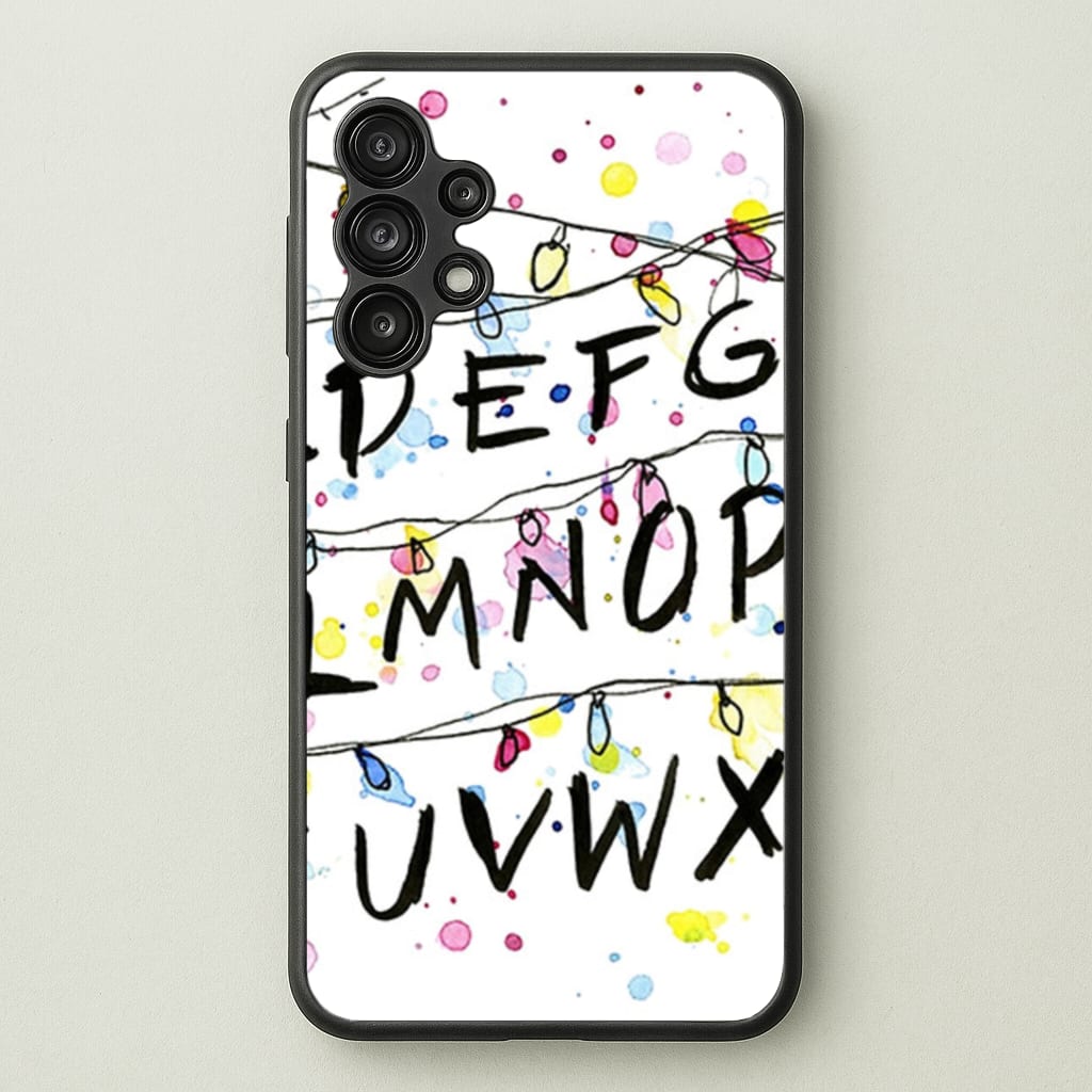 Stranger Wall Lights - Stranger Things Phone Case for Galaxy A13