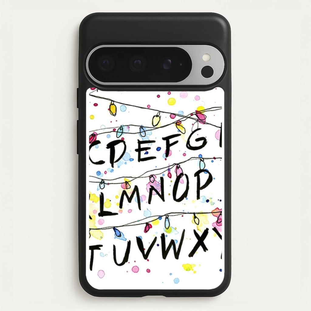 Stranger Wall Lights - Stranger Things Phone Case for Google Pixel 9 Pro XL