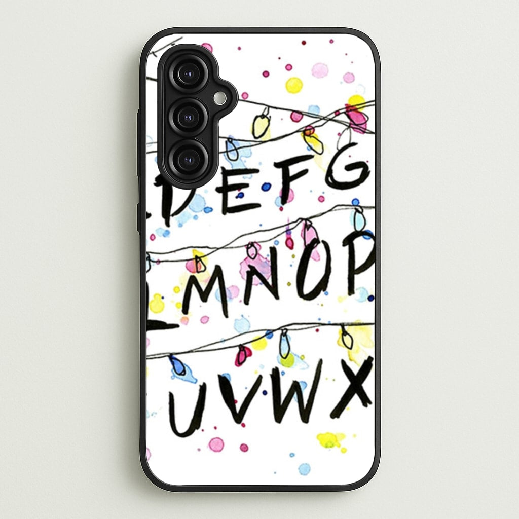 Stranger Wall Lights - Stranger Things Phone Case for Galaxy A14