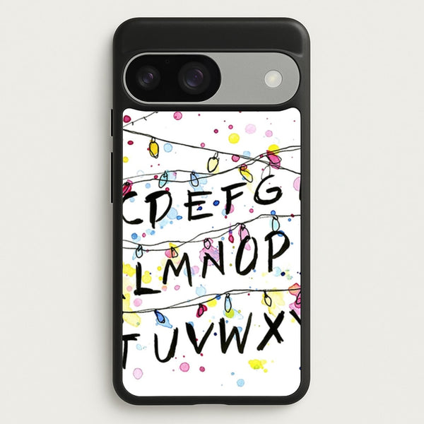 Stranger Wall Lights - Stranger Things Phone Case for Google Pixel 9 / 9 Pro