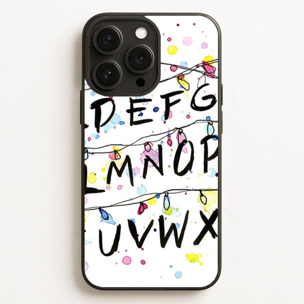 Stranger Wall Lights - Stranger Things Phone Case for iPhone 12 Pro Max