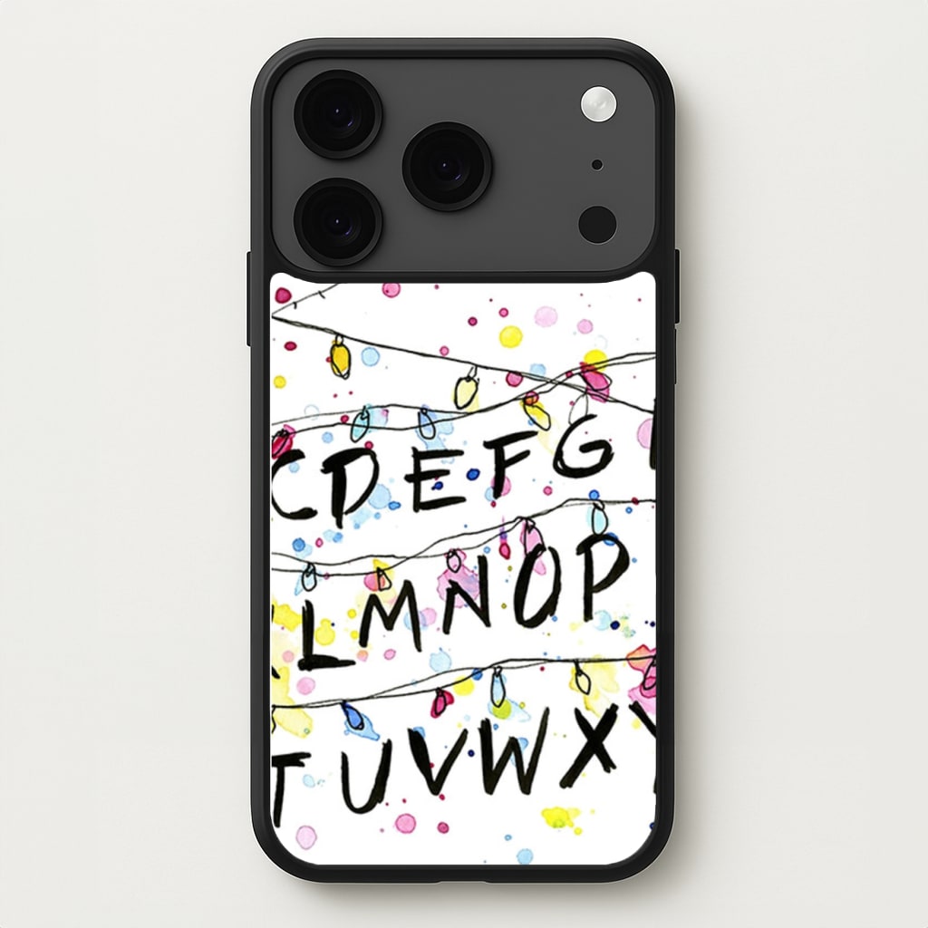 Stranger Wall Lights Phone Case for iPhone 17 Pro