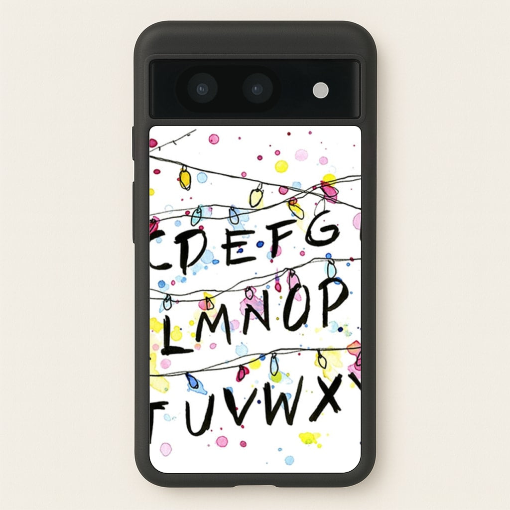 Stranger Wall Lights - Stranger Things Phone Case for Google Pixel 8a
