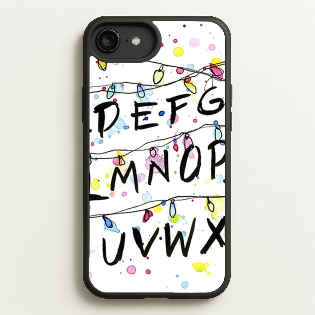 Stranger Wall Lights - Stranger Things Phone Case for iPhone 6 Plus / 7 Plus / 8 Plus