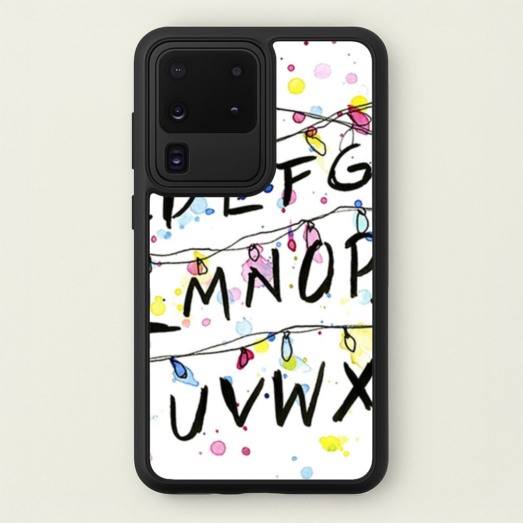 Stranger Wall Lights - Stranger Things Phone Case for Galaxy S20 Ultra