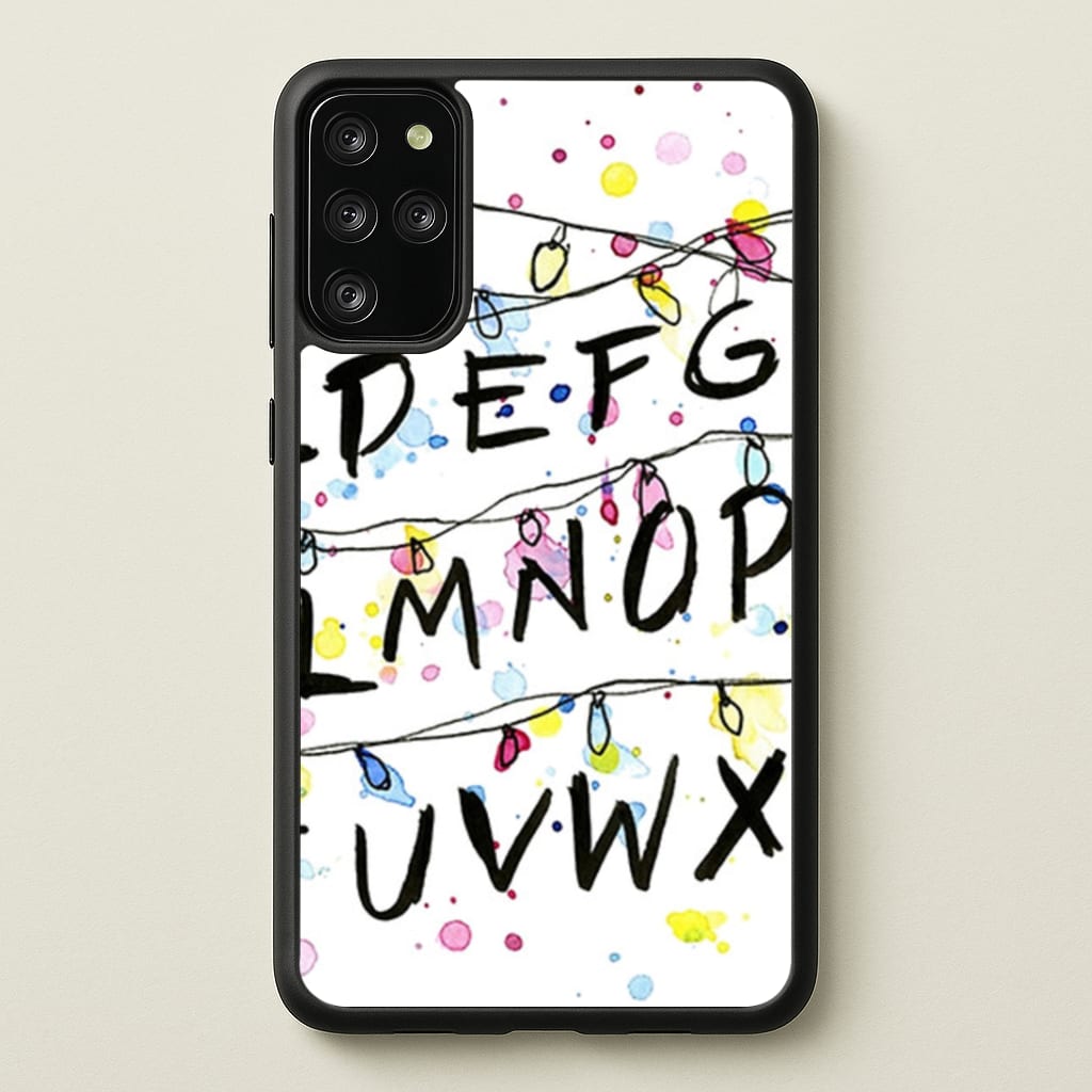 Stranger Wall Lights - Stranger Things Phone Case for Galaxy S20 Plus