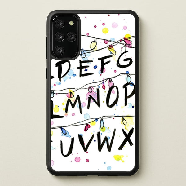 Stranger Wall Lights - Stranger Things Phone Case for Galaxy S20 Plus
