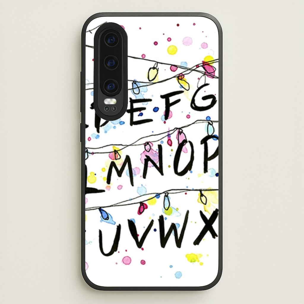 Stranger Wall Lights - Stranger Things Phone Case for Huawei P30