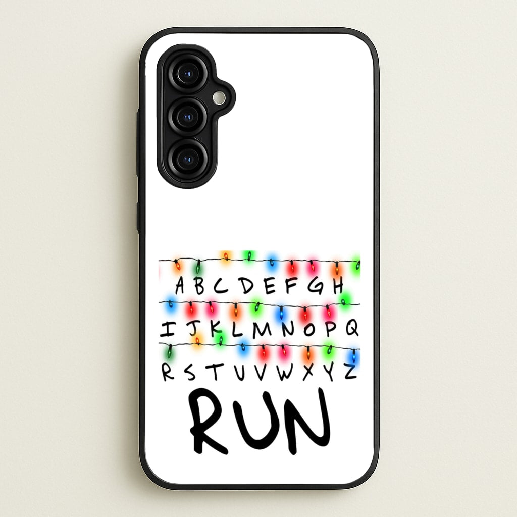 Run - Stranger Things Phone Case for Galaxy A54
