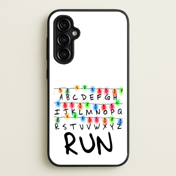 Run - Stranger Things Phone Case for Galaxy A54