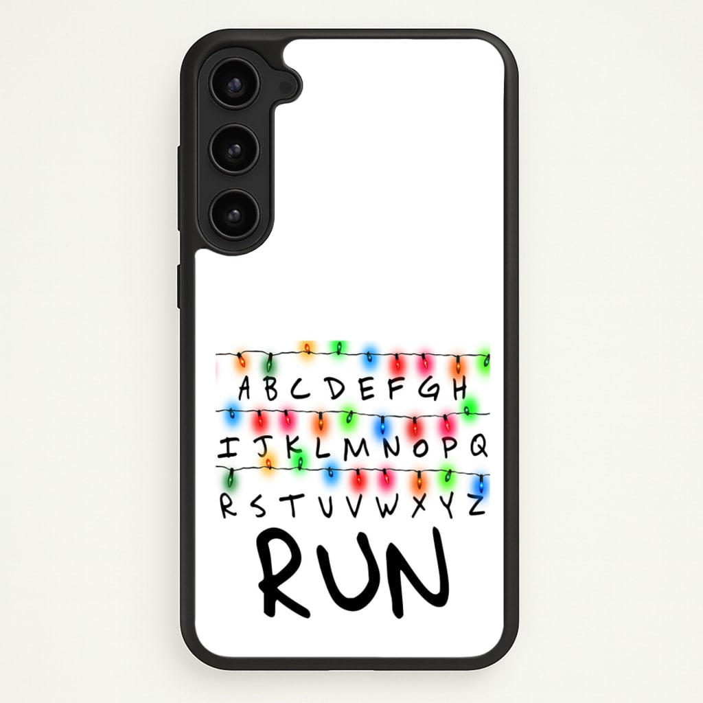 Run - Stranger Things Phone Case for Galaxy S23
